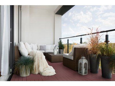 Vonkajšia dlažba Mosolut Hestra typ Woodlook Mahagon